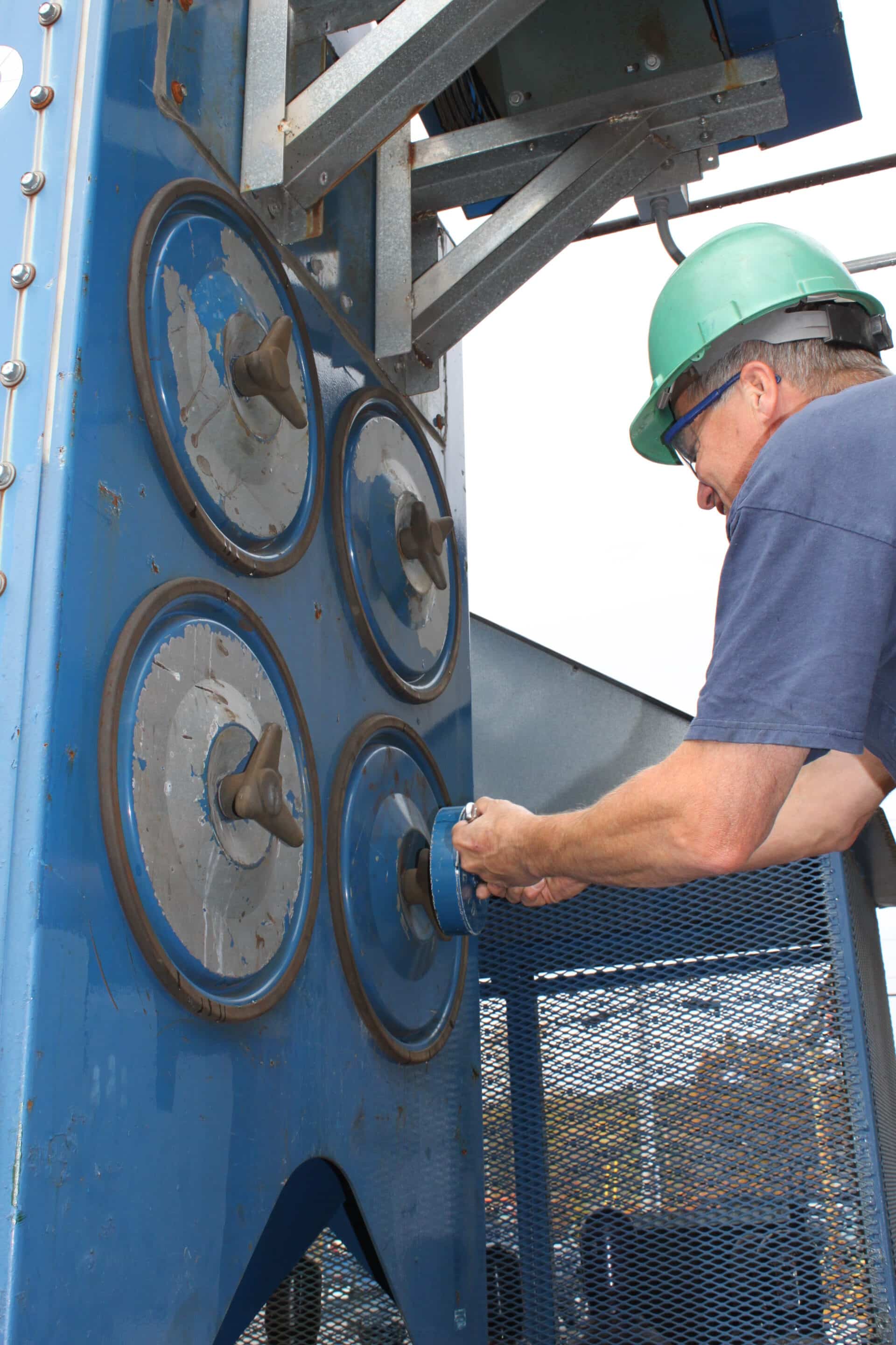 Dust collection maintenance process