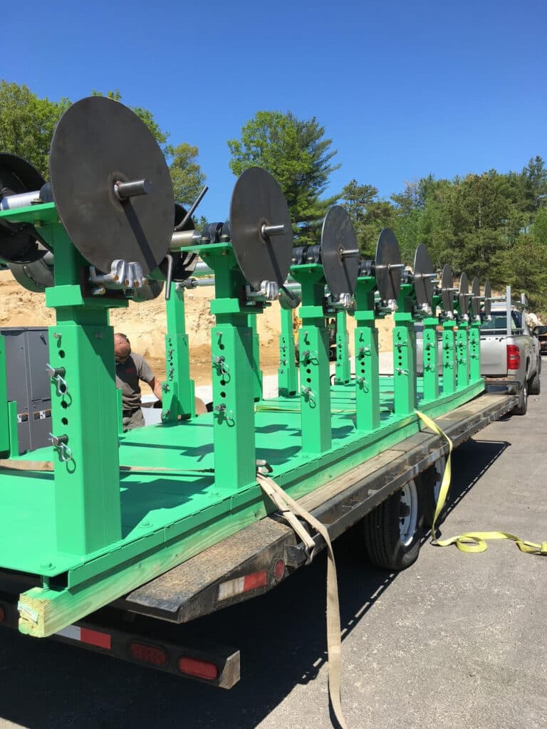 Industrial metal fabrication for Warner Power