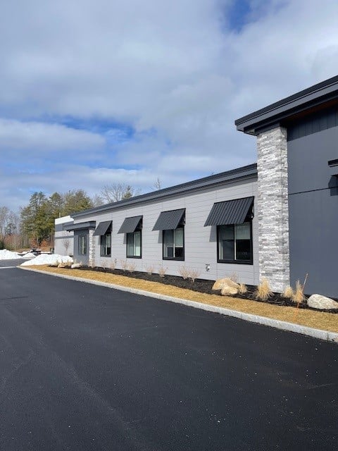 Custom metal awnings