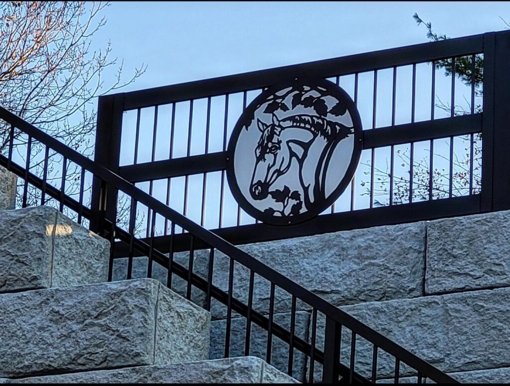 custom metal fencing