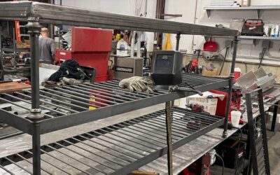 Designing Custom Metal Racks and Carts for Industrial Workspaces
