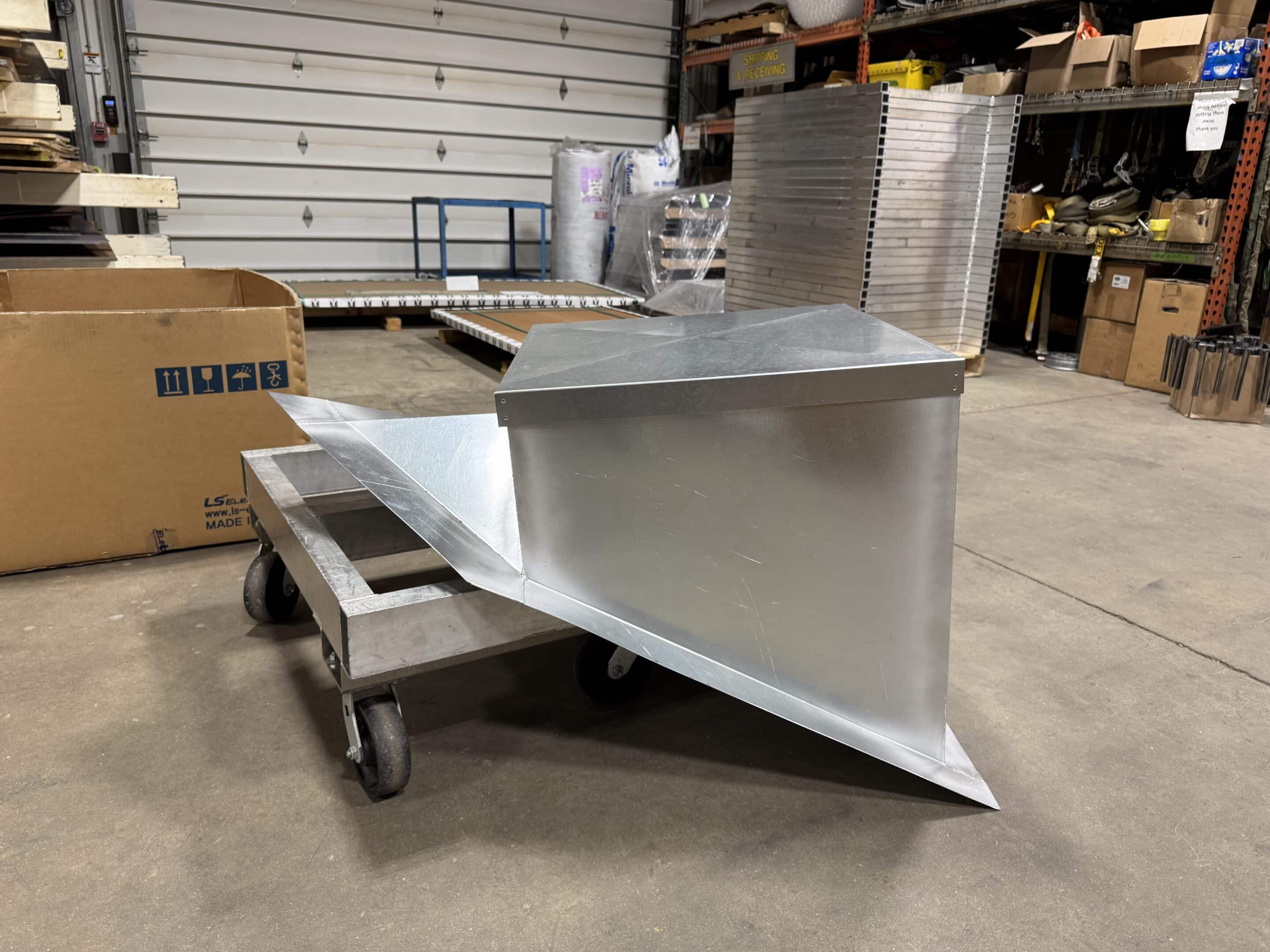 Custom Rooftop HVAC Curb Adapter Fabrication